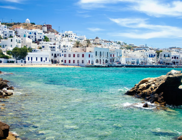 Coast of Mykonos Town